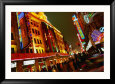 Coloured Lights on Nanjing Lu Buildings, Shanghai, China