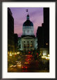 State Capitol Building at Dusk, Indianapolis, USA