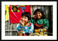 Portrait of Smiling Cuna Indian Girls, Panama
