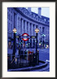 Underground Station Sign, London, United Kingdom, England