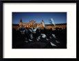 Pigeons in a Square in Seville