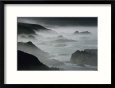 Surf Pounding the Shore of Big Sur