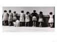 Group of Children Leaning Against a Parapet