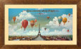 Ballooning Over Paris France Eiffel Tower