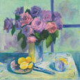 Lavender Roses and Lemons