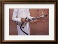 Man Playing Traditional Berber Amzhad, Morocco