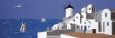 Molino en Santorini