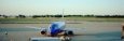 Airplane at the Airport, Midway Airport, Chicago, Illinois, USA