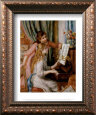 Two Young Girls at the Piano