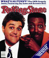 Jay Leno and Arsenio Hall, Rolling Stone no. 564, November 1989